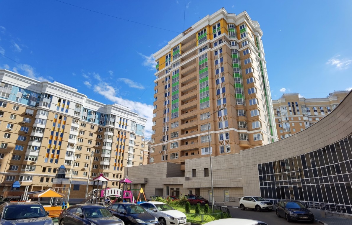фасад дома, здание по адресу г Москва, ул 6-я Радиальная, д 3 к 8